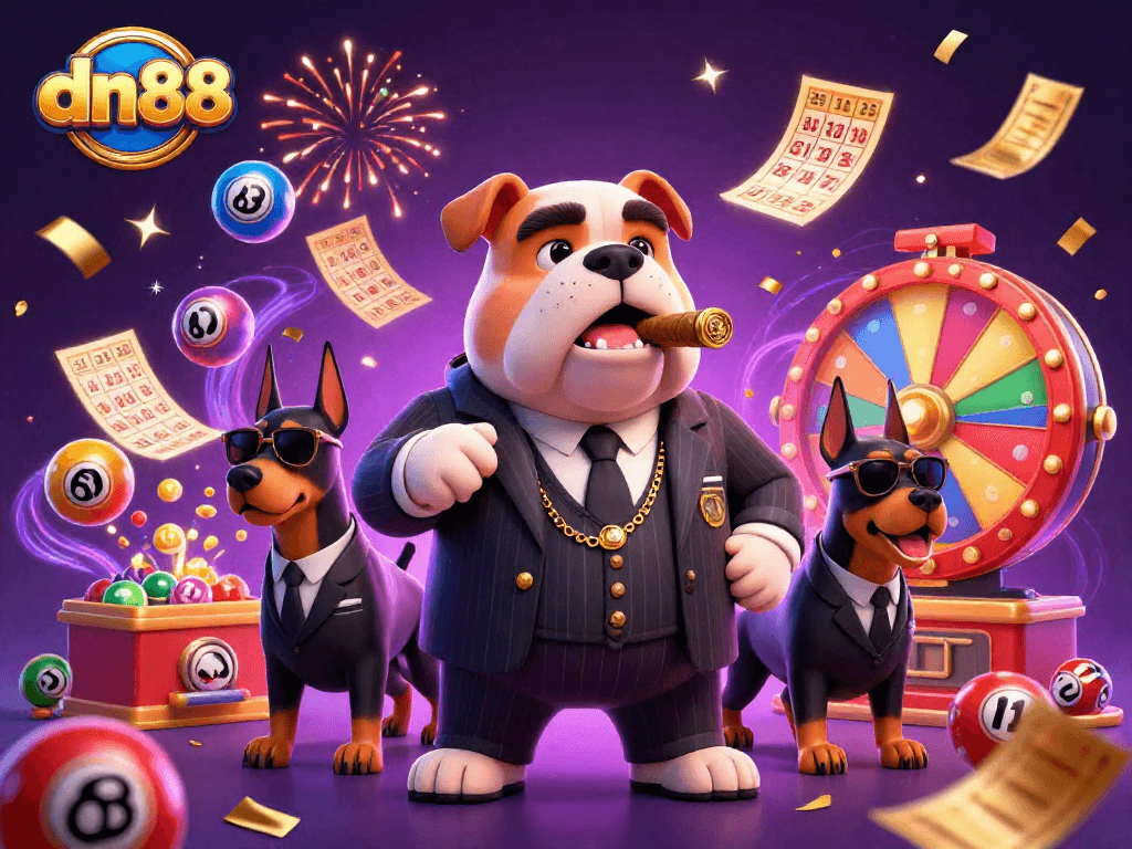Engage in thrilling games at dn88 with vibrant lottery elements and a festive atmosphere.
