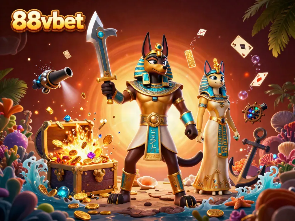 Engage in dynamic gameplay at 88vbet with thrilling 3D casino action and rich Egyptian themes.