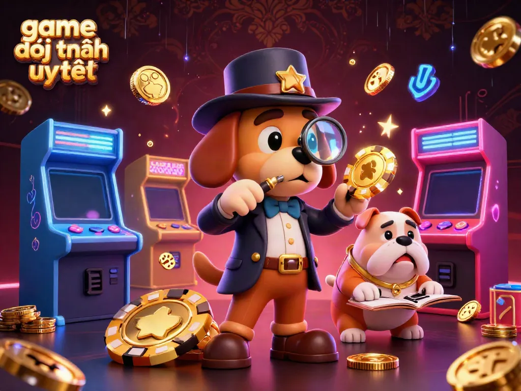 Engage with the exciting casino world of game đổi thưởng uy tín in this vibrant 3D illustration.