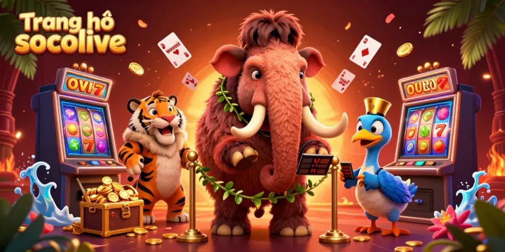 Experience thrilling excitement at Trang chủ socolive with vibrant slot machines and dynamic gaming action.