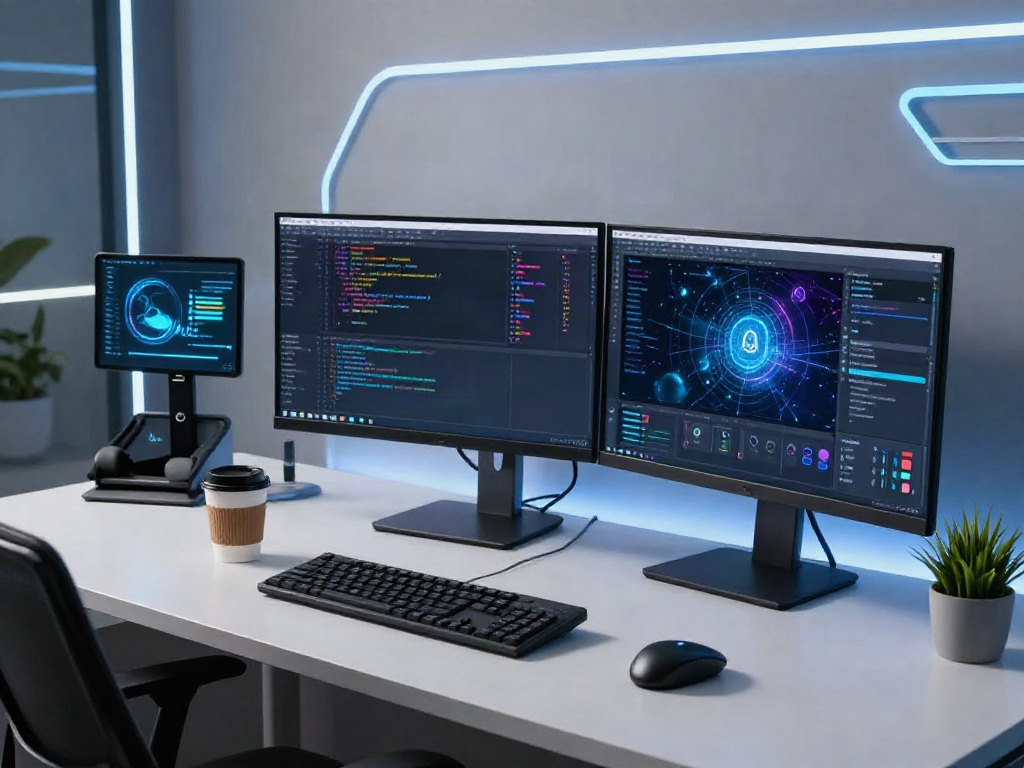 Umhängetasche Herren Leder ideal für Softwareentwickler in einem digitalen Arbeitsumfeld.